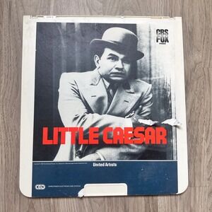 Little Caesar CED Electronic Disc System CBS Fox Edward G Robinson 1982